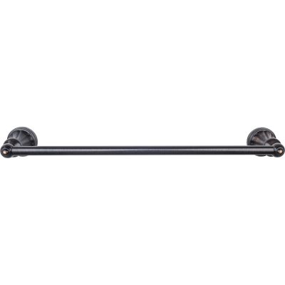 TOP BATH (R) Hudson Bath Single 20 1/4" Wall Mounted  Towel Bar - Tuscan Bronze