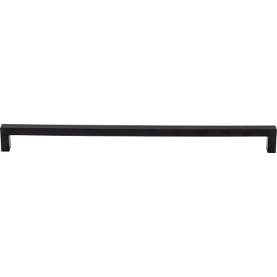 Square Bar 17 5/8" Center to Center Bar Pull - Flat Black