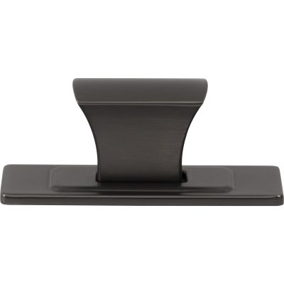 Zander 1 1/4" Length Rectangle Knob - Slate