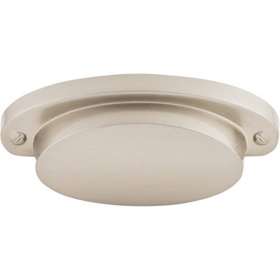 Dakota 2 9/16" Center to Center Cup/Bin Pull - Brushed Satin Nickel