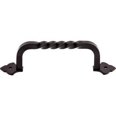 Fixed Norman Crest 4 3/4" Center to Center Bar Pull - Patina Black