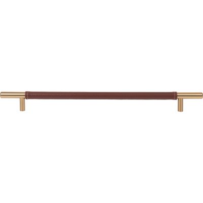 Zanzibar 11 5/16" Center to Center Bar Pull - Warm Brass