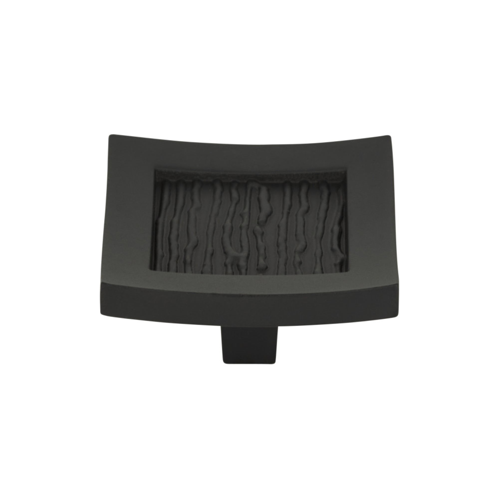 Primitive 1 1/2" Length Square Knob - Matte Black