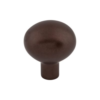 Aspen Large Egg 1 7/16" Length Oval Knob - Mahogany Bronze