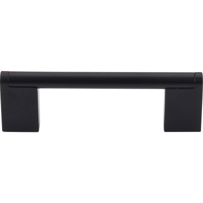 Princetonian 3 3/4" Center to Center Bar Pull - Flat Black