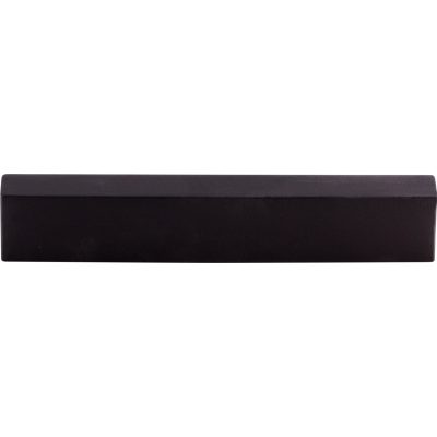 Modern Metro 5" Center to Center Finger Pull - Flat Black