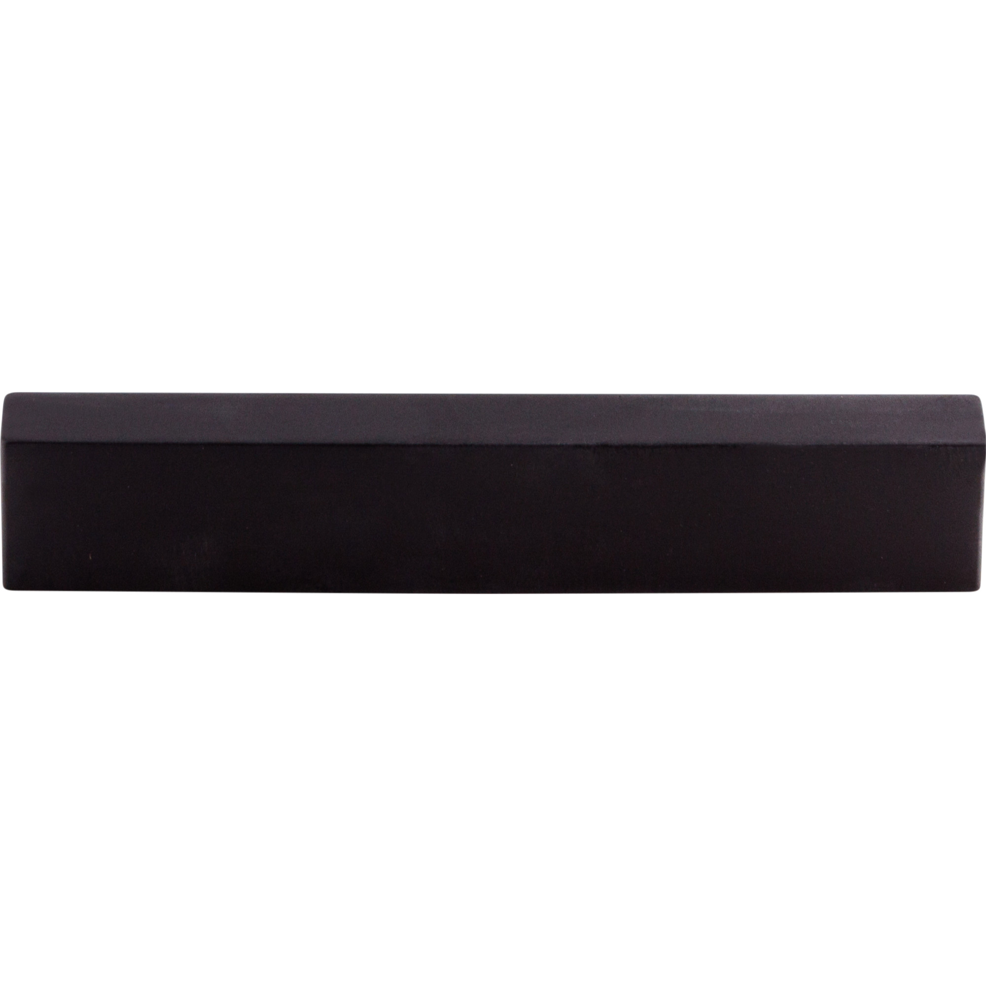 Modern Metro 5" Center to Center Finger Pull - Flat Black