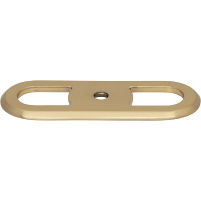 Brockwell 2 3/4" Center to Center Pull Backplate - Honey Bronze