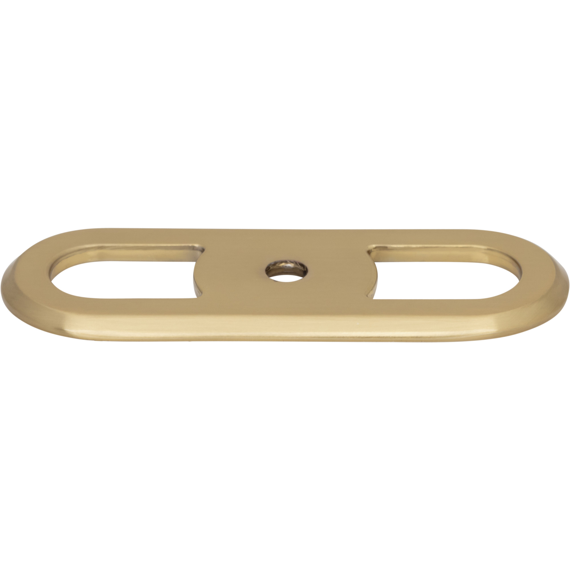 Brockwell 2 3/4" Center to Center Pull Backplate - Honey Bronze