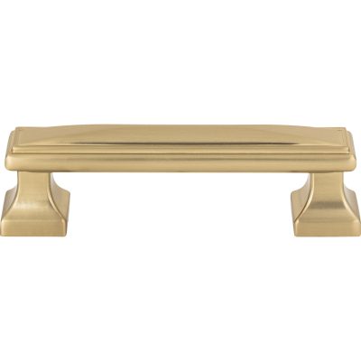 Wadsworth 3 3/4" Center to Center Bar Pull - Warm Brass