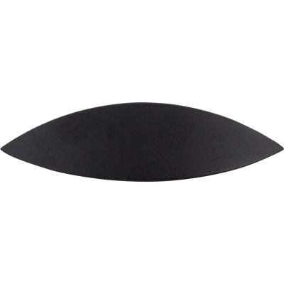 Eyebrow 2 1/2" Center to Center Cup/Bin Pull - Flat Black