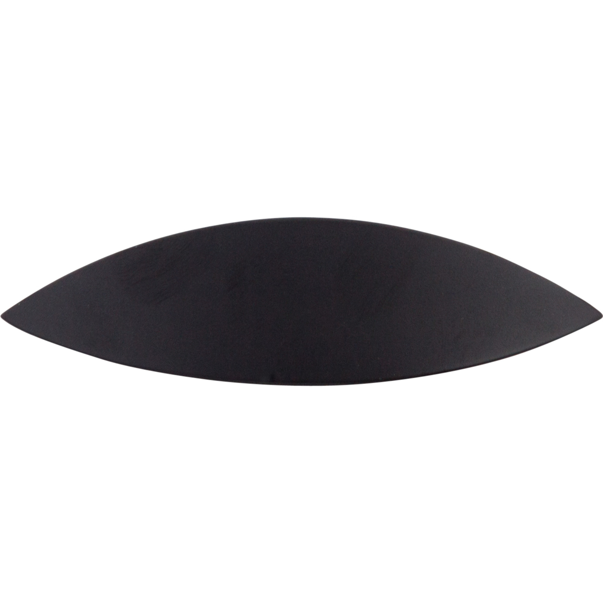 Eyebrow 2 1/2" Center to Center Cup/Bin Pull - Flat Black