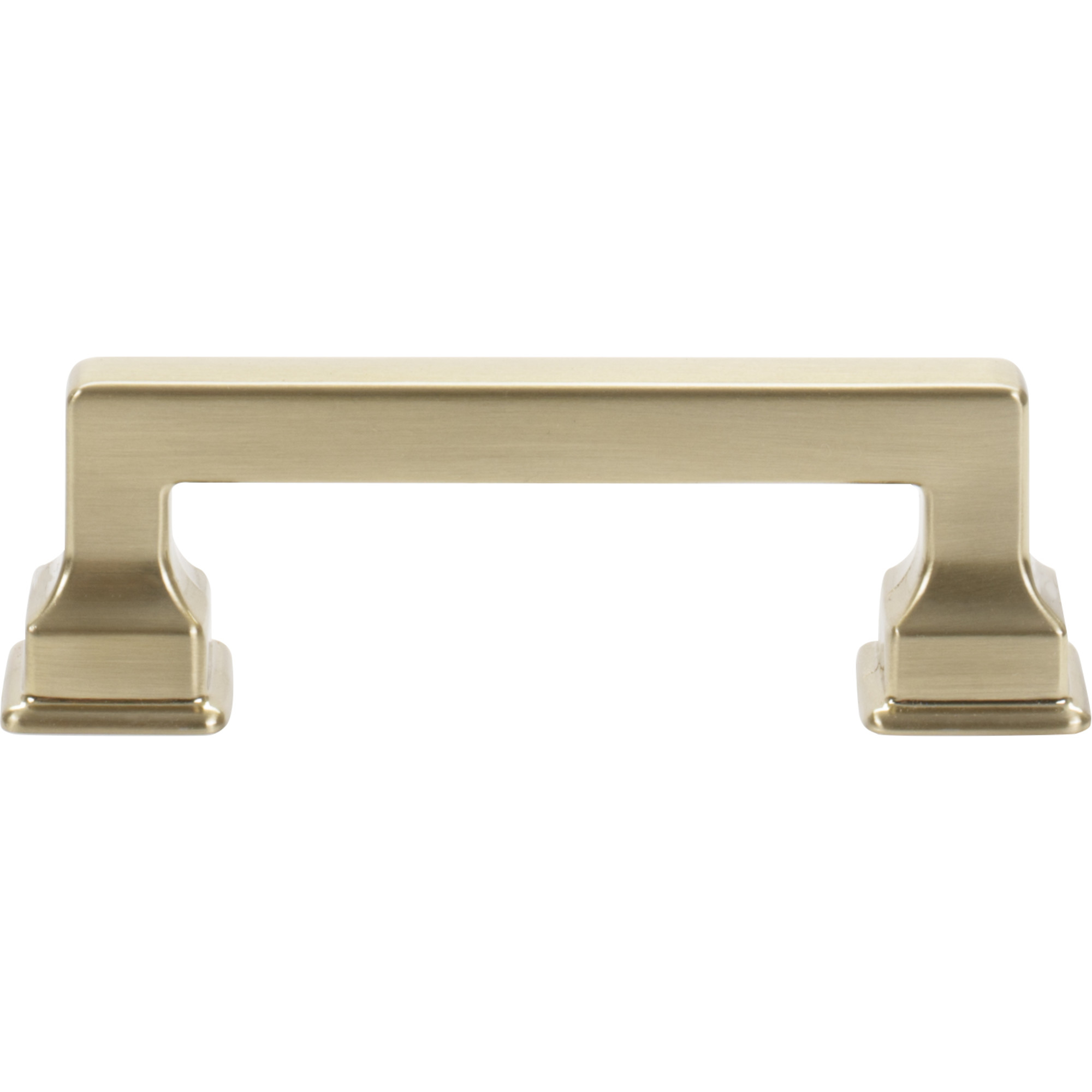 Erika 3" Center to Center Bar Pull - Warm Brass