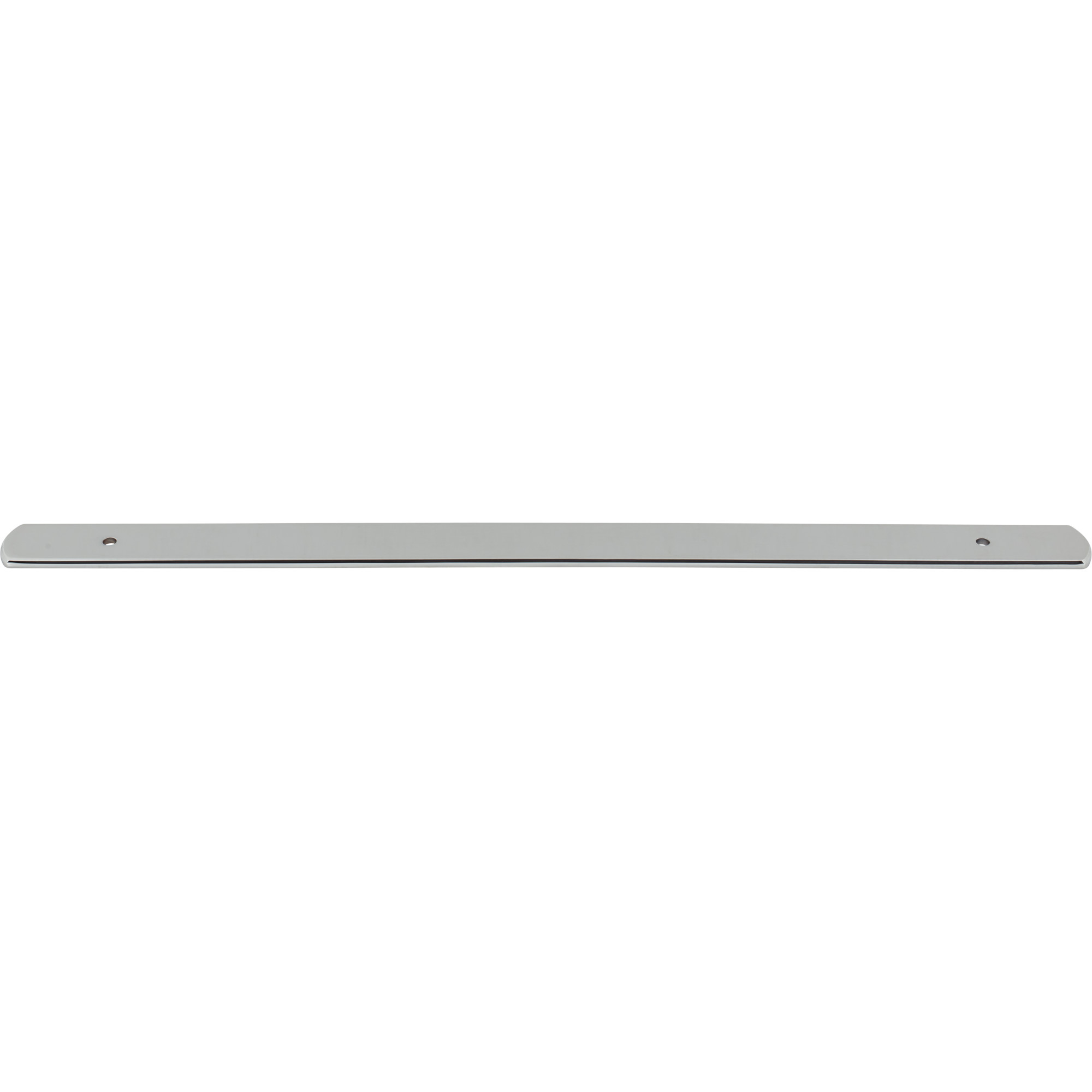 Wescott 12" Center to Center Pull Backplate - Polished Chrome