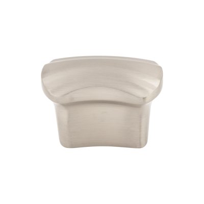 Victoria Falls 3/4" Center to Center Rectangle Knob - Brushed Satin Nickel