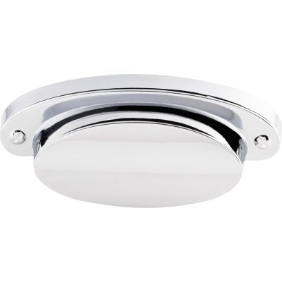 Dakota 2 9/16" Center to Center Cup/Bin Pull - Polished Chrome