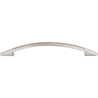 Tango Cut Out 6 5/16" Center to Center Bar Pull - Brushed Satin Nickel