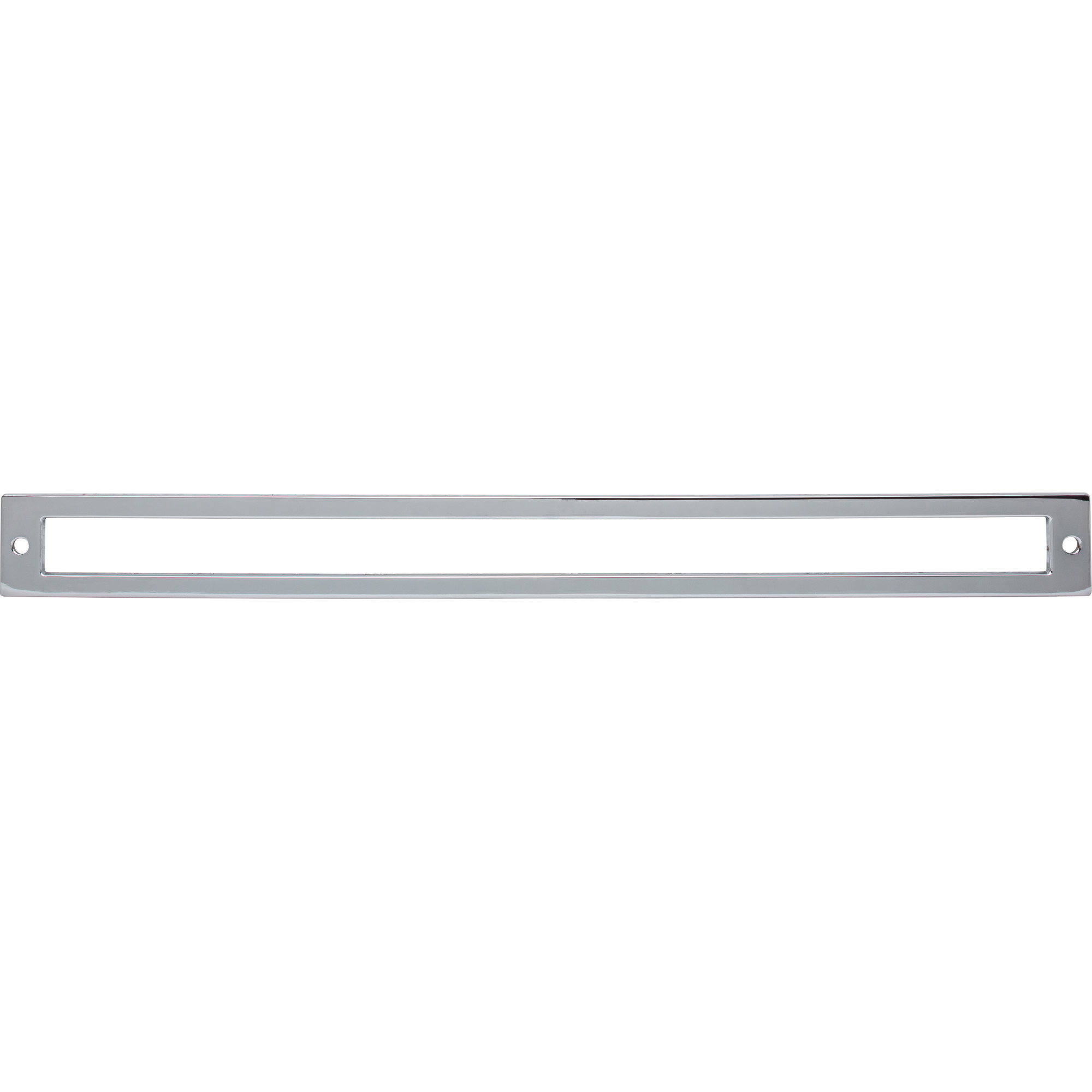 Hollin 12" Center to Center Pull Backplate - Polished Chrome