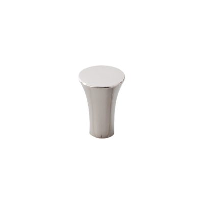 Tapered 3/4" Diameter Round Knob - Polished Stainless Steel