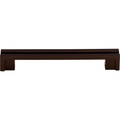 Flat Rail 5" Center to Center Bar Pull - Oil Rubbed Bronze