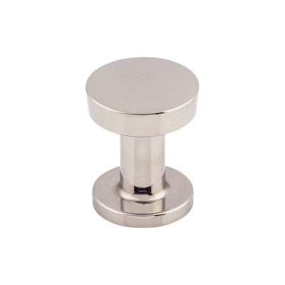 Spool 13/16" Diameter Round Knob - Polished Stainless Steel