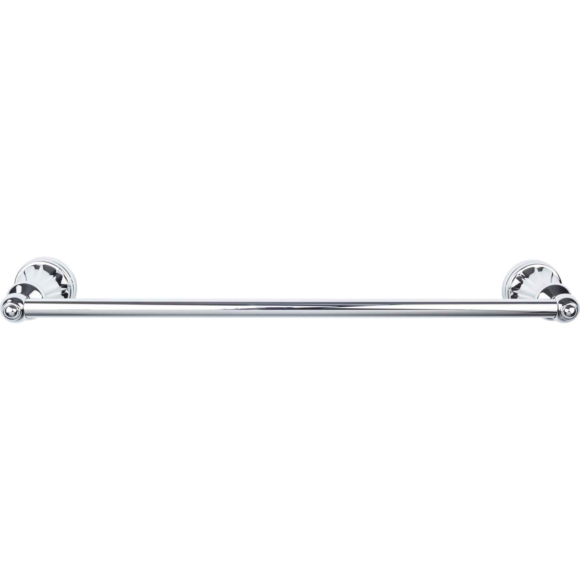 TOP BATH (R) Hudson Bath Single 26 1/4" Wall Mounted Towel Bar - Polished Chrome