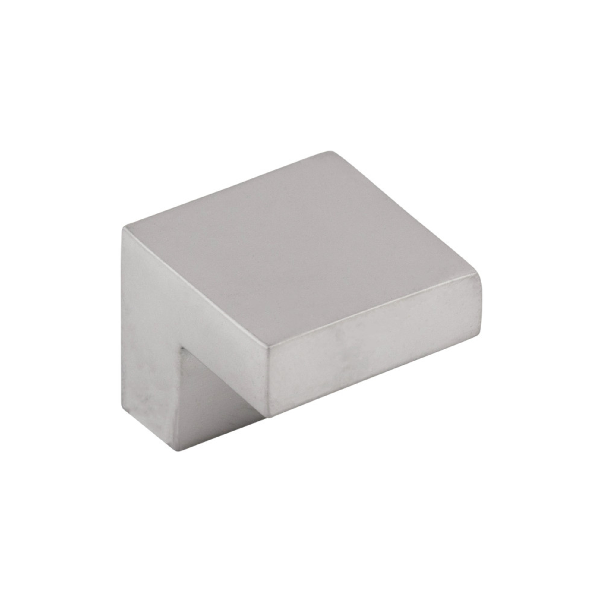 Square 1" Length Square Knob - Aluminum