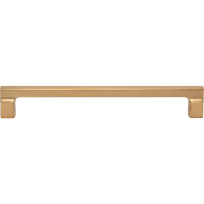Reeves 7 9/16" Center to Center Bar Pull - Warm Brass