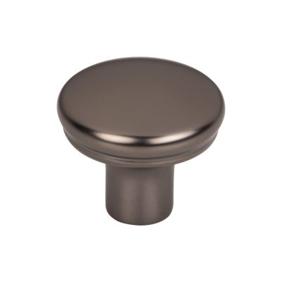 Julian 1 1/4" Length Mushroom Knob - Ash Gray