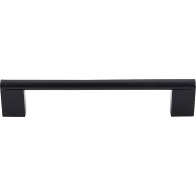 Princetonian 6 5/16" Center to Center Bar Pull - Flat Black