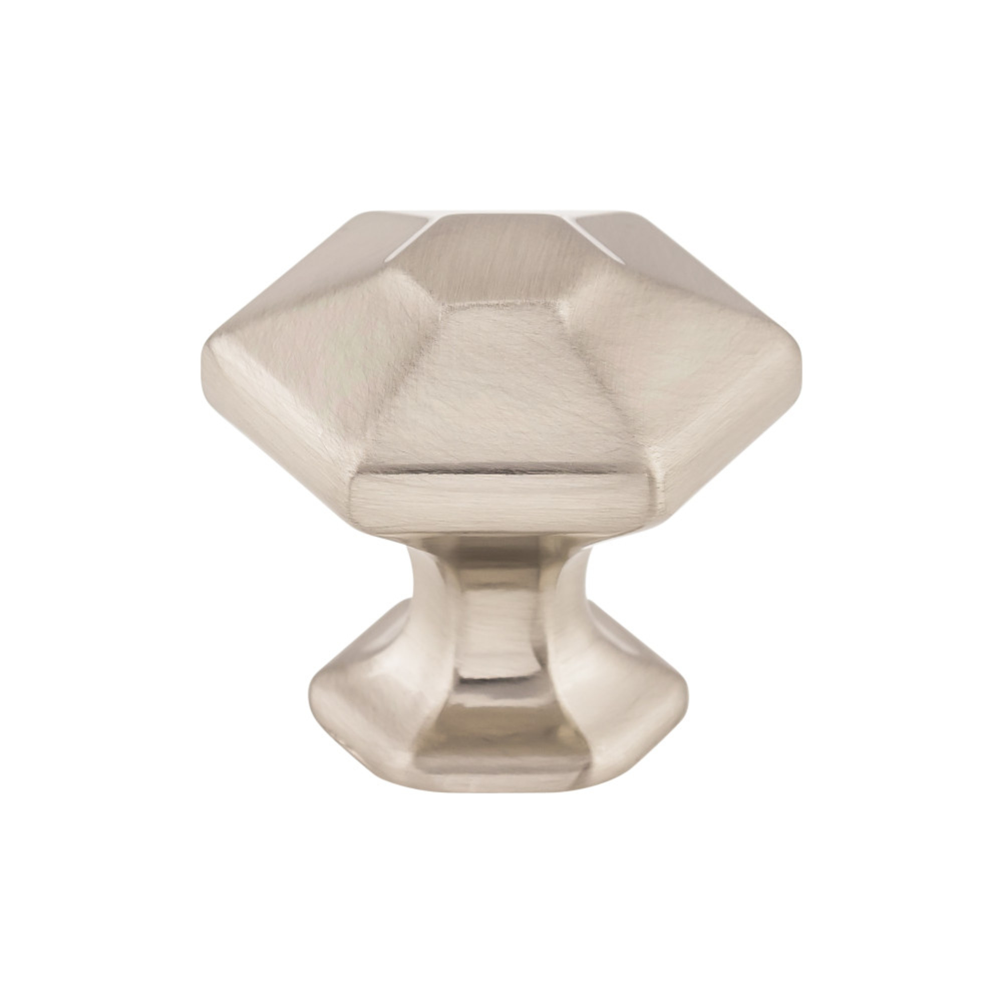 Spectrum 1 1/8" Diameter Round Knob - Brushed Satin Nickel