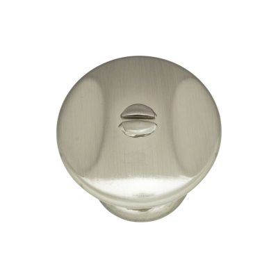 Ergo 1 3/8" Diameter Round Knob - Brushed Nickel