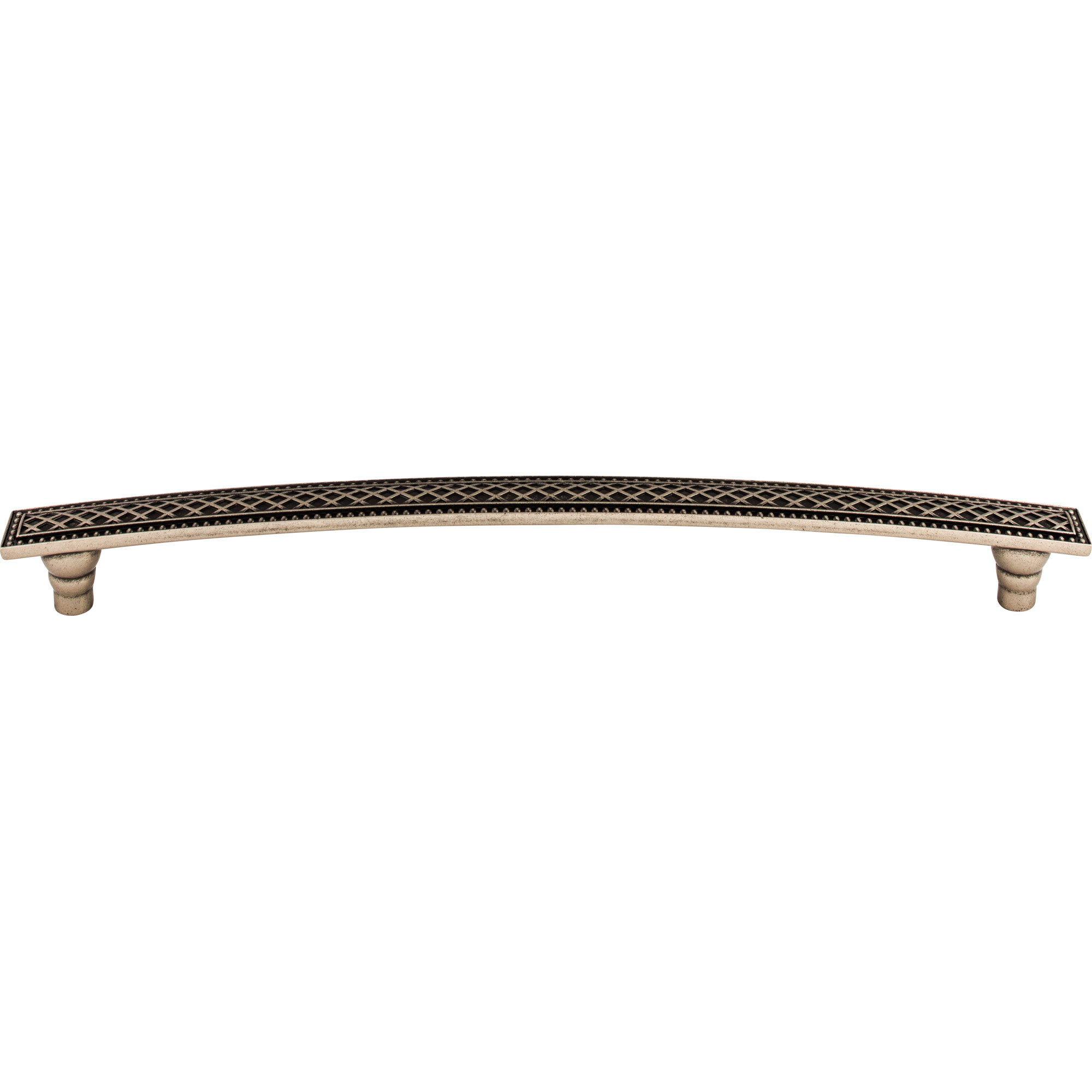 Trevi 12" Center to Center Appliance Pull - Pewter Antique