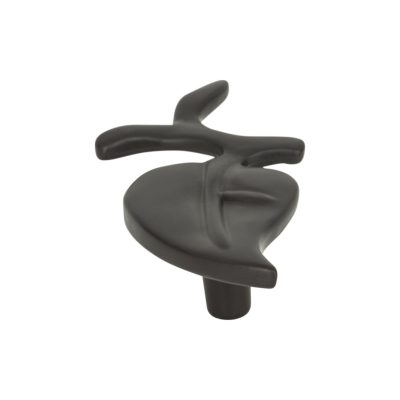 California Leaf 2 1/2" Length Novelty Knob - Aged Bronze