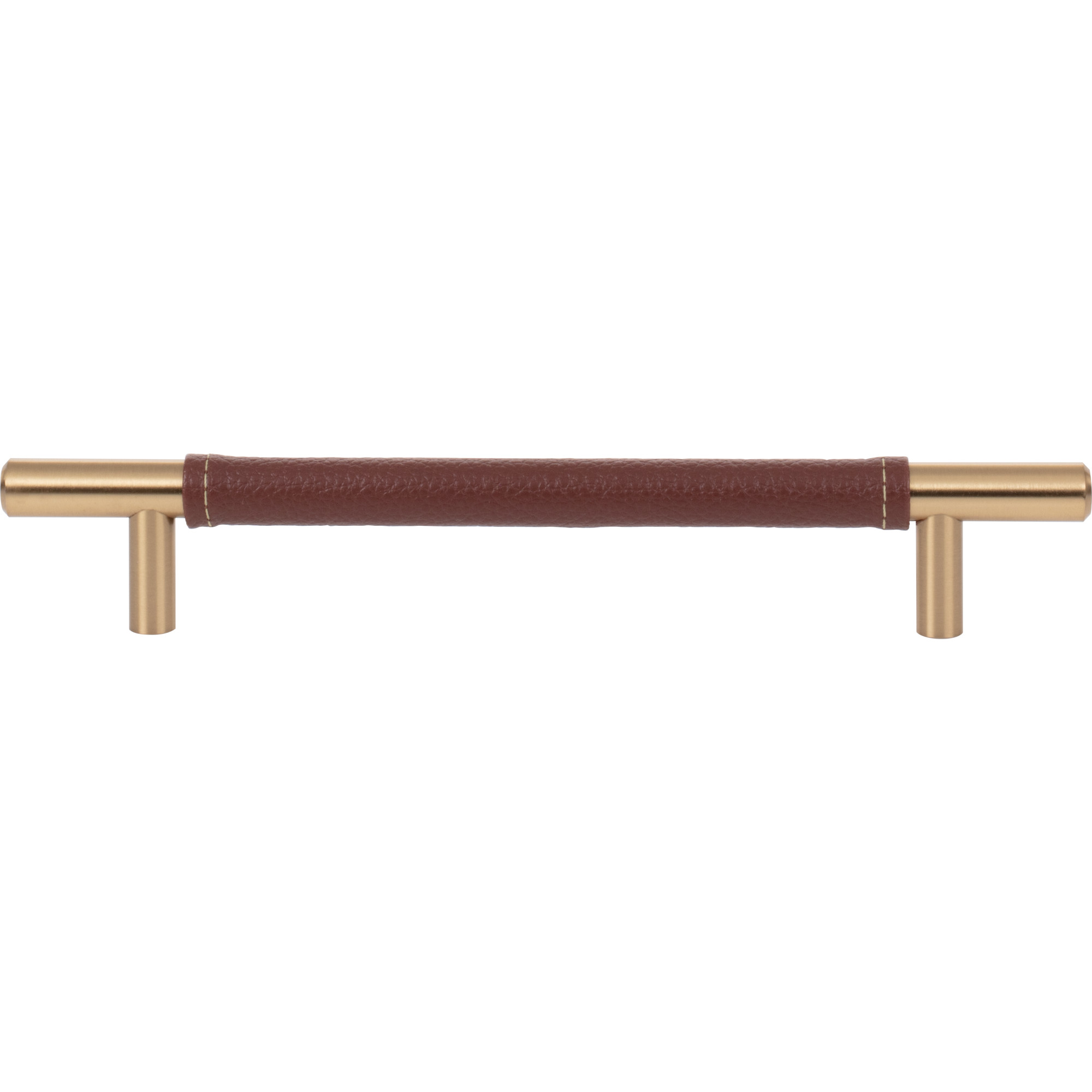Zanzibar 6 5/16" Center to Center Bar Pull - Warm Brass