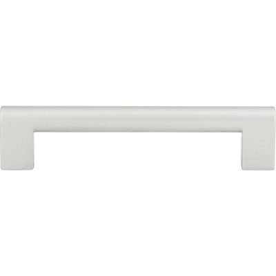Round Rail 5 1/16" Center to Center Bar Pull - Matte Chrome
