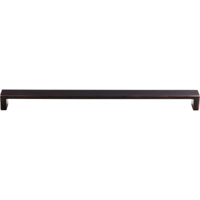 Modern Metro 12" Center to Center Bar Pull - Tuscan Bronze