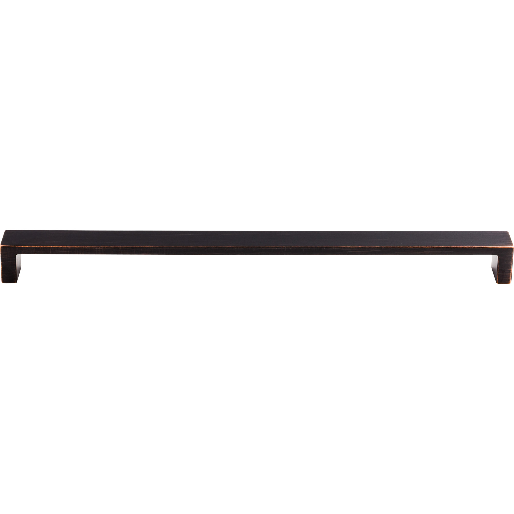 Modern Metro 12" Center to Center Bar Pull - Tuscan Bronze