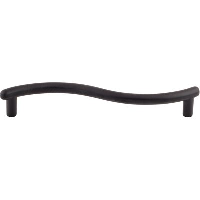 Spiral 5 1/16" Center to Center Bar Pull - Flat Black