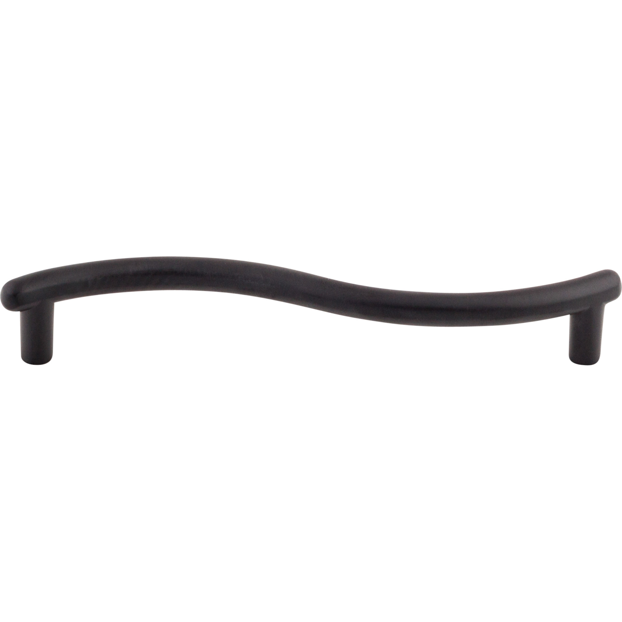 Spiral 5 1/16" Center to Center Bar Pull - Flat Black