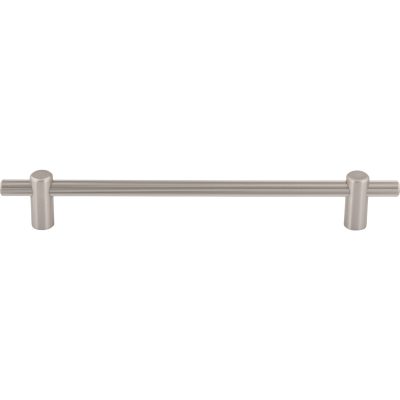 Dempsey 7 9/16" Center to Center Bar Pull - Brushed Satin Nickel