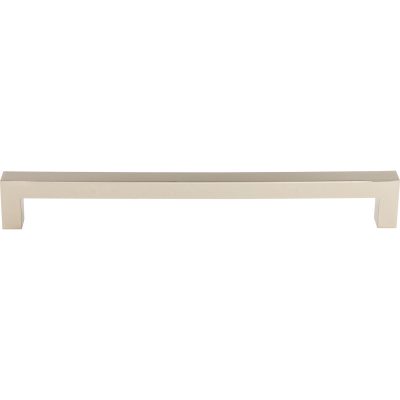 Square Bar 12" Center to Center Appliance Pull - Polished Nickel