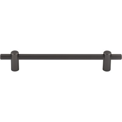 Dempsey 6 5/16" Center to Center Bar Pull - Ash Gray