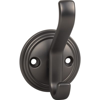 Reeded 3 1/8" Wall Hooks - Ash Gray