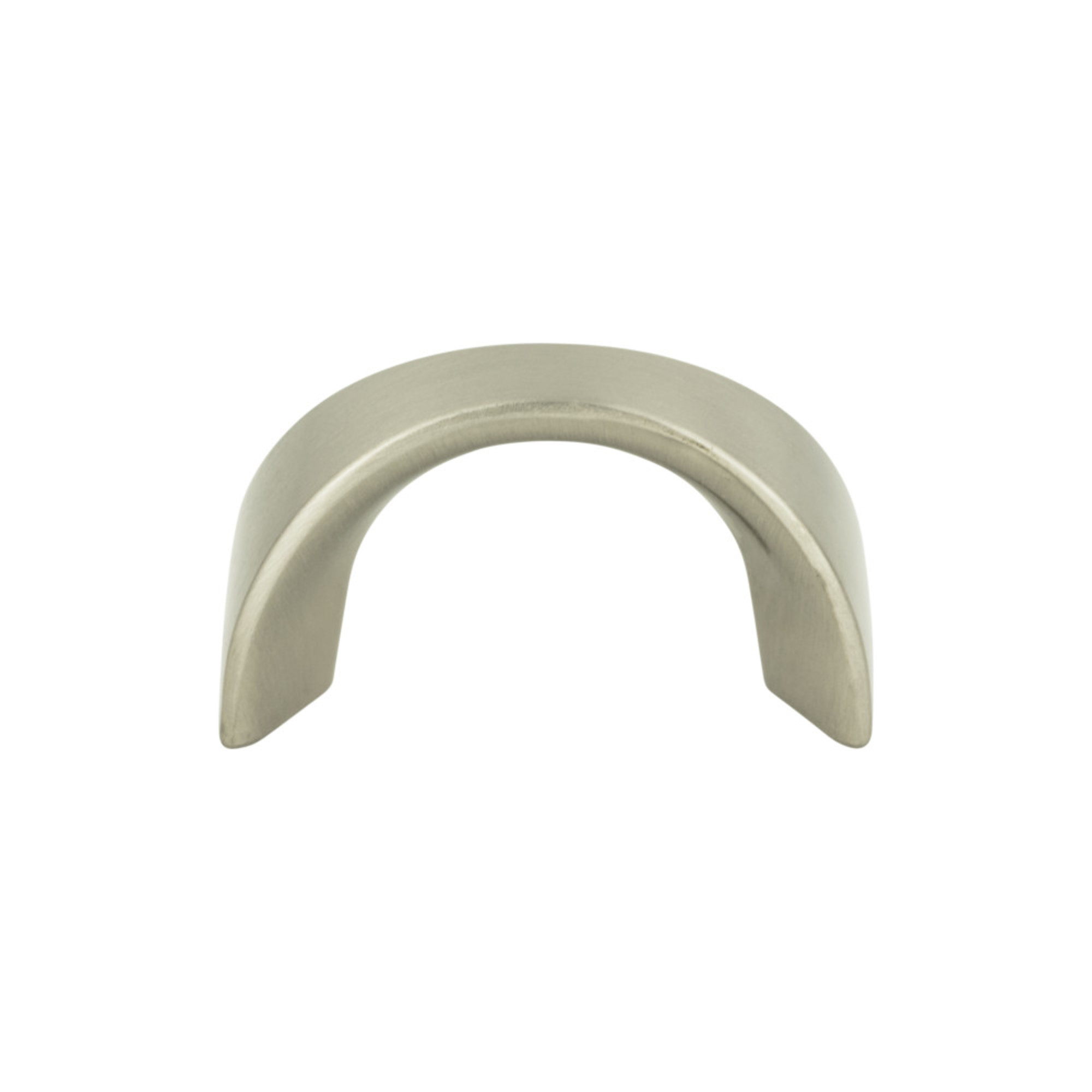 Sleek 1 1/4" Center to Center Arch Pull - Brushed Nickel