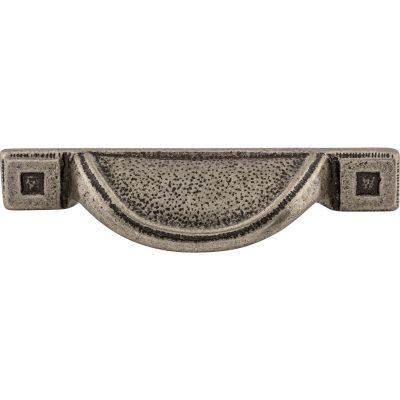 Inset Cup 2 1/2" Center to Center Cup/Bin Pull - Cast Iron