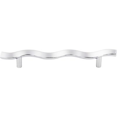 Wave 5 1/16" Center to Center Bar Pull - Polished Chrome