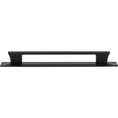 Zander 7 9/16" Center to Center Bar Pull - Matte Black