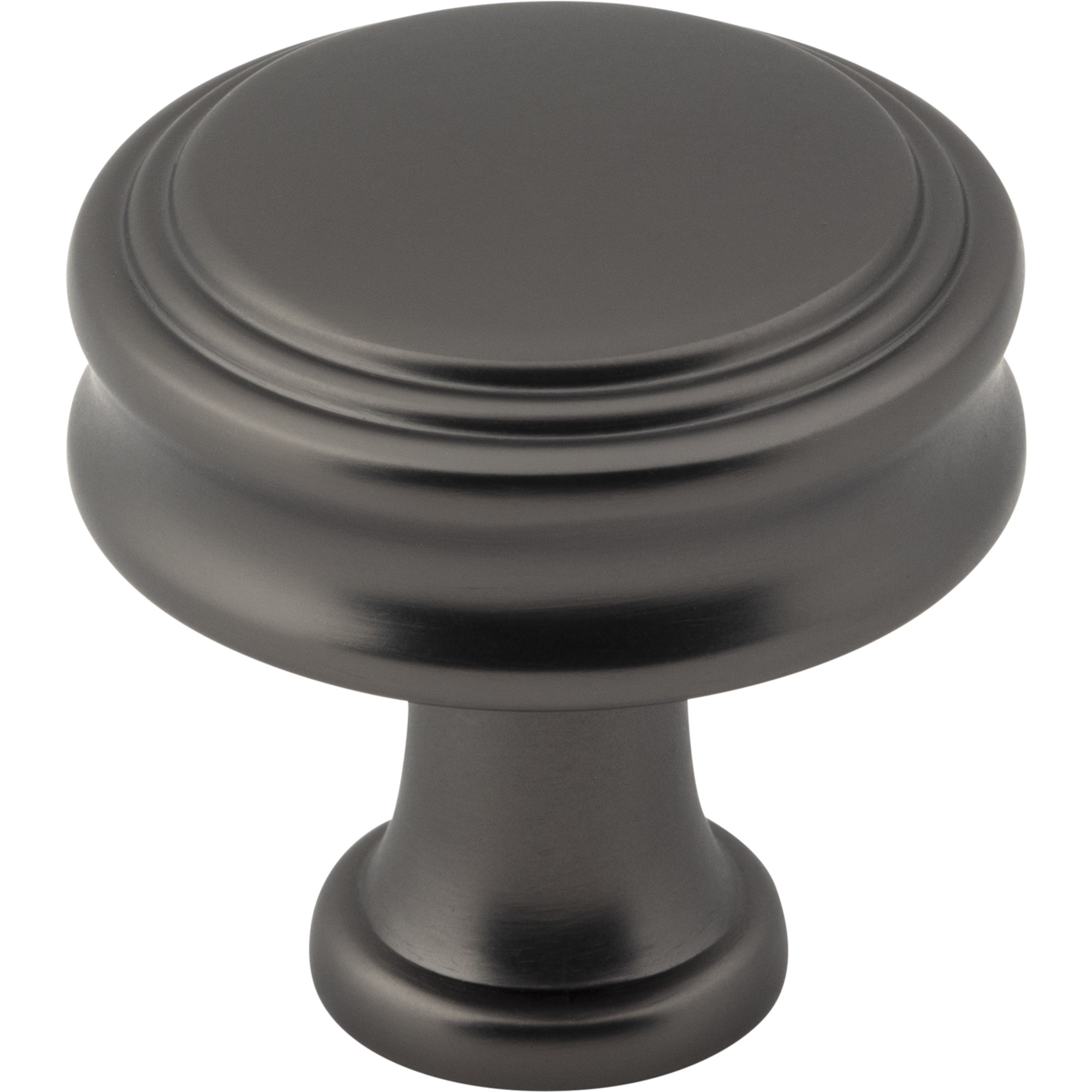 Coddington 1 1/4" Length Round Knob - Ash Gray