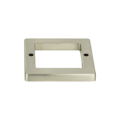 Tableau Square 1 13/16" Center to Center Pull Backplate - Brushed Nickel